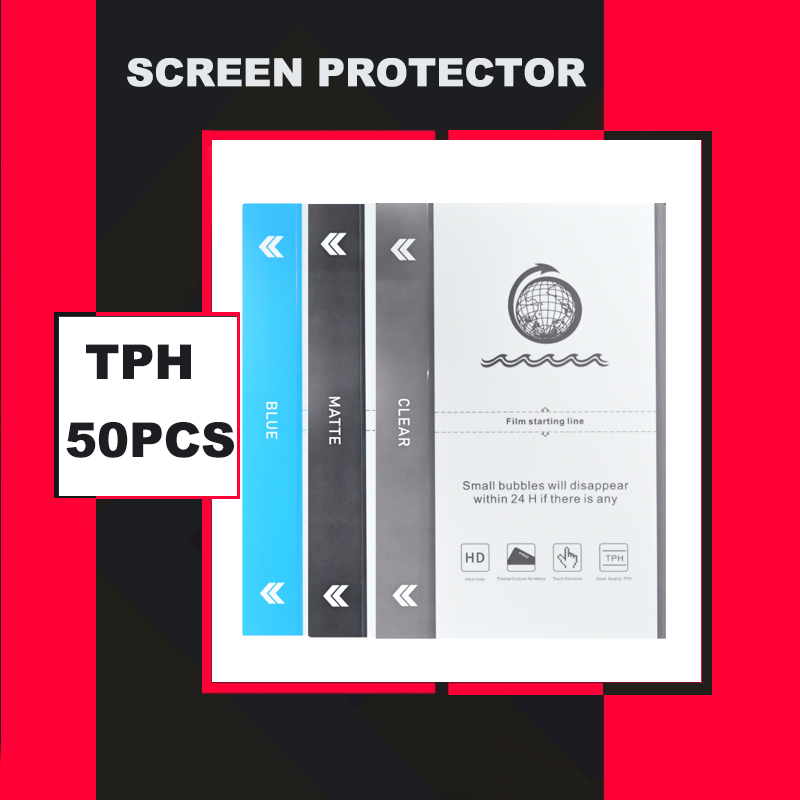 50PCS HD Matte Flexible Hydrog - Screen Protector Cutter 评论和价格