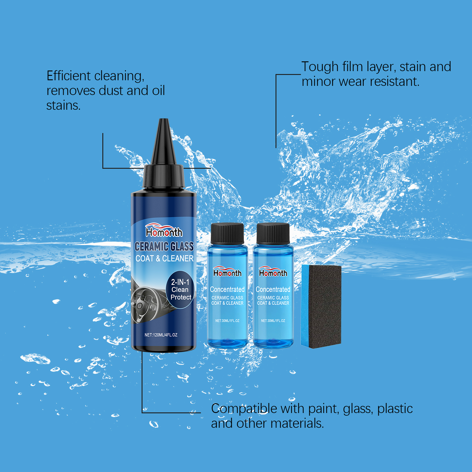 Graphene Ceramic Coating Kit H - Nano Liquid Coating 评论和价格