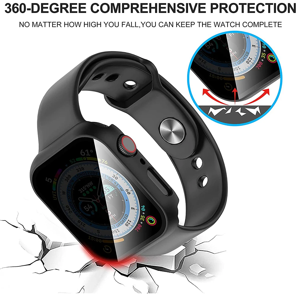 Privacy Glass+Case For Apple W - Privacy Screen Protector 评论和价格