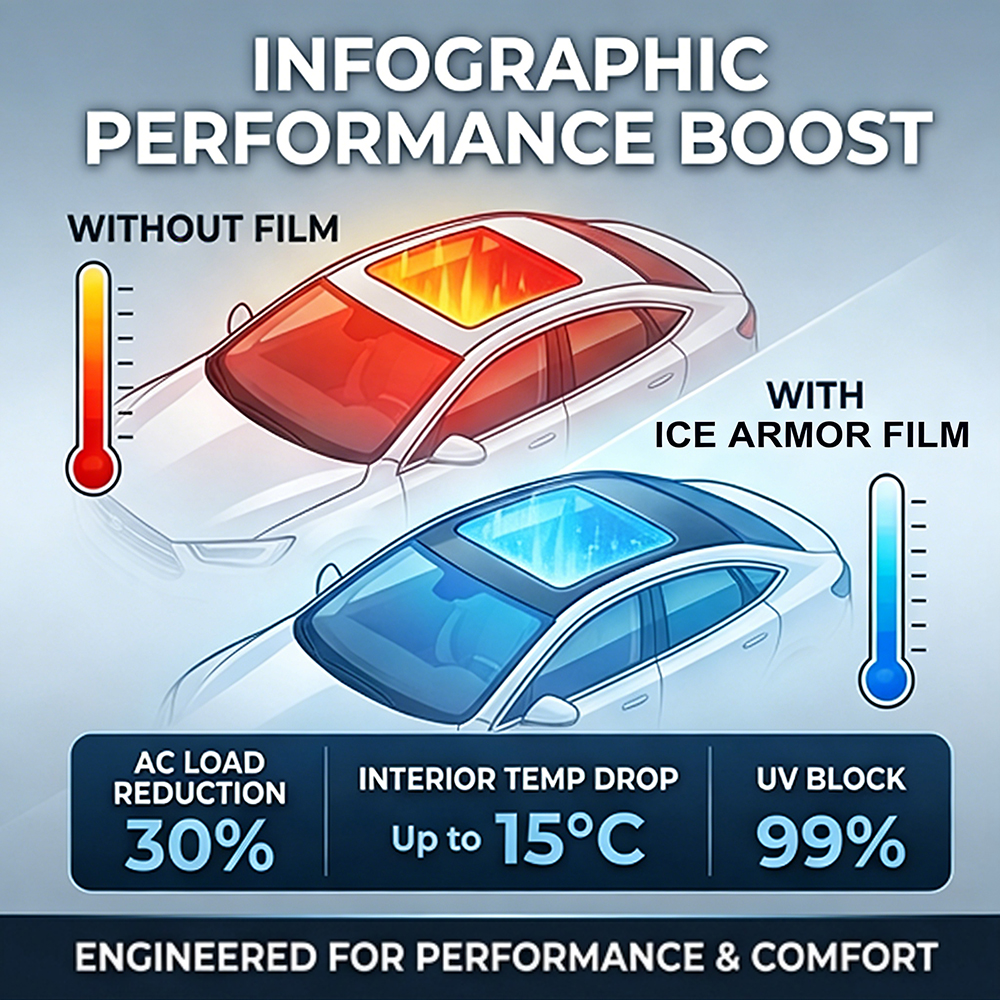 Car Sunroof Skylight Film for  - Anti Blue Light Film 评论和价格