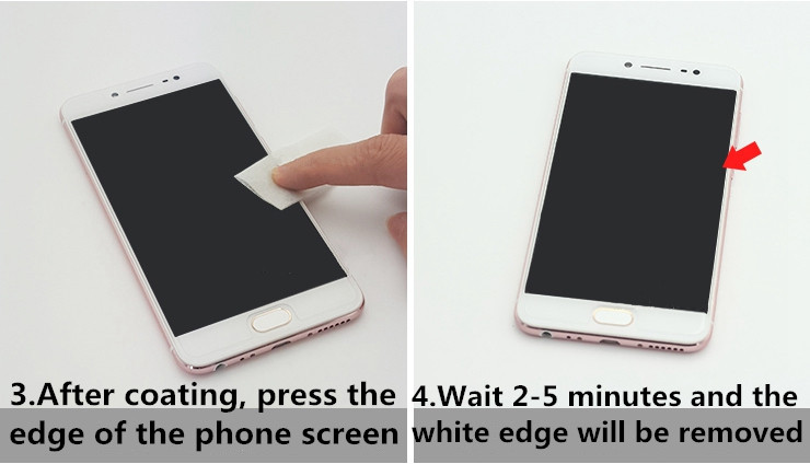 Tempered Glass White Edge Elim - Oleophobic Coating Spray 评论和价格