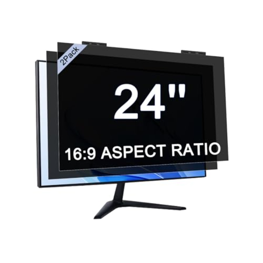 [2-Pack] 24 Inch Privacy Scree - Privacy Filter 2Pack 评论和价格