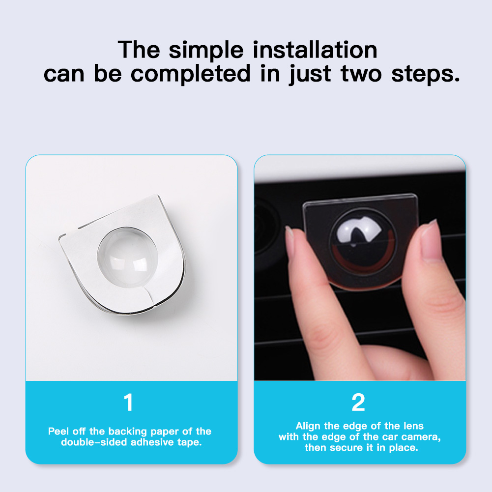 2PCS Car Front Rear Camera Len - Camera Lens Protector 评论和价格