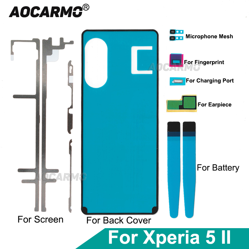 Aocarmo For SONY Xperia 5 II S - Full Cover Adhesive 评论和价格