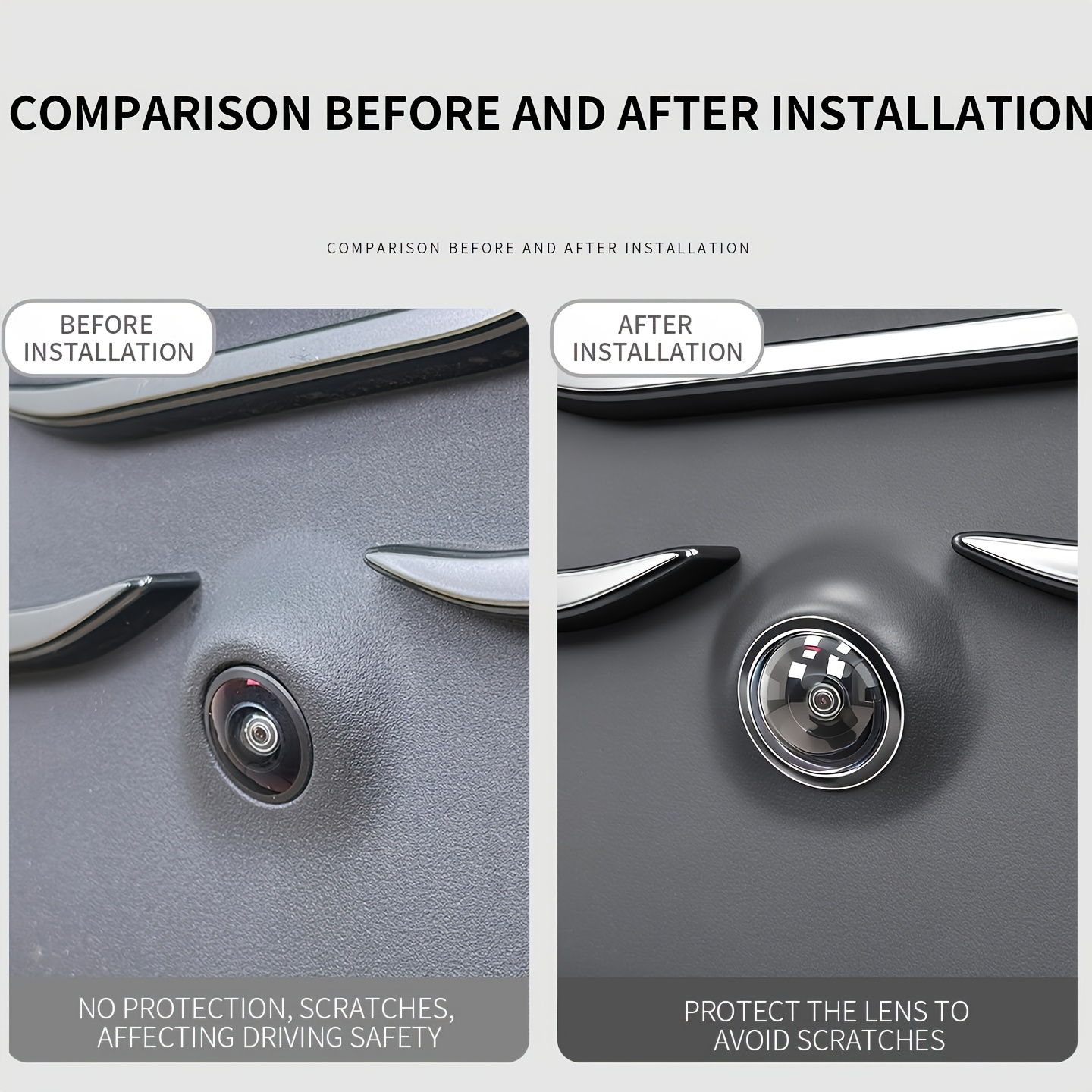 2PCS Car Camera Lens Protector - Camera Lens Protector 评论和价格