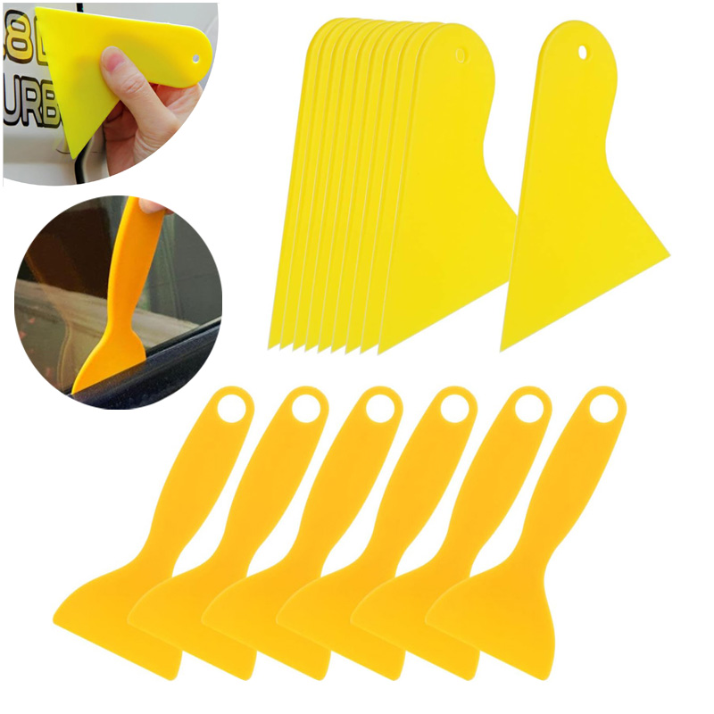 6/12pcs Plastic Scraper Car Au - Air Bubble Remover 评论和价格