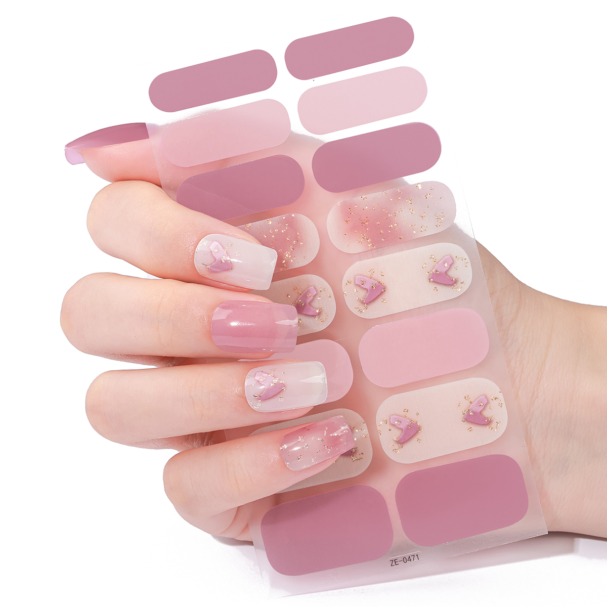 16Tips Full Cover Nail Sticker - Full Cover Adhesive 评论和价格