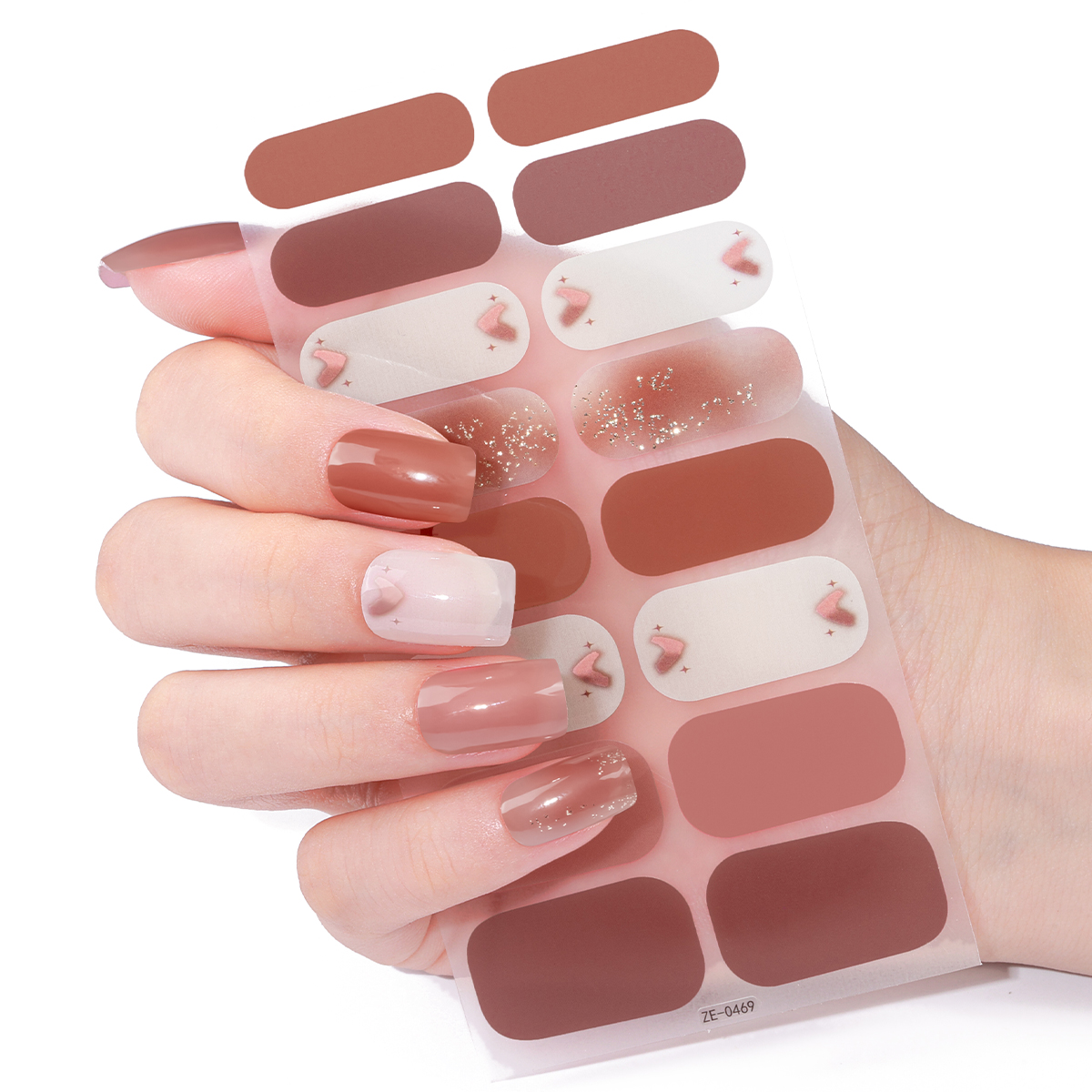 16Tips Full Cover Nail Sticker - Full Cover Adhesive 评论和价格