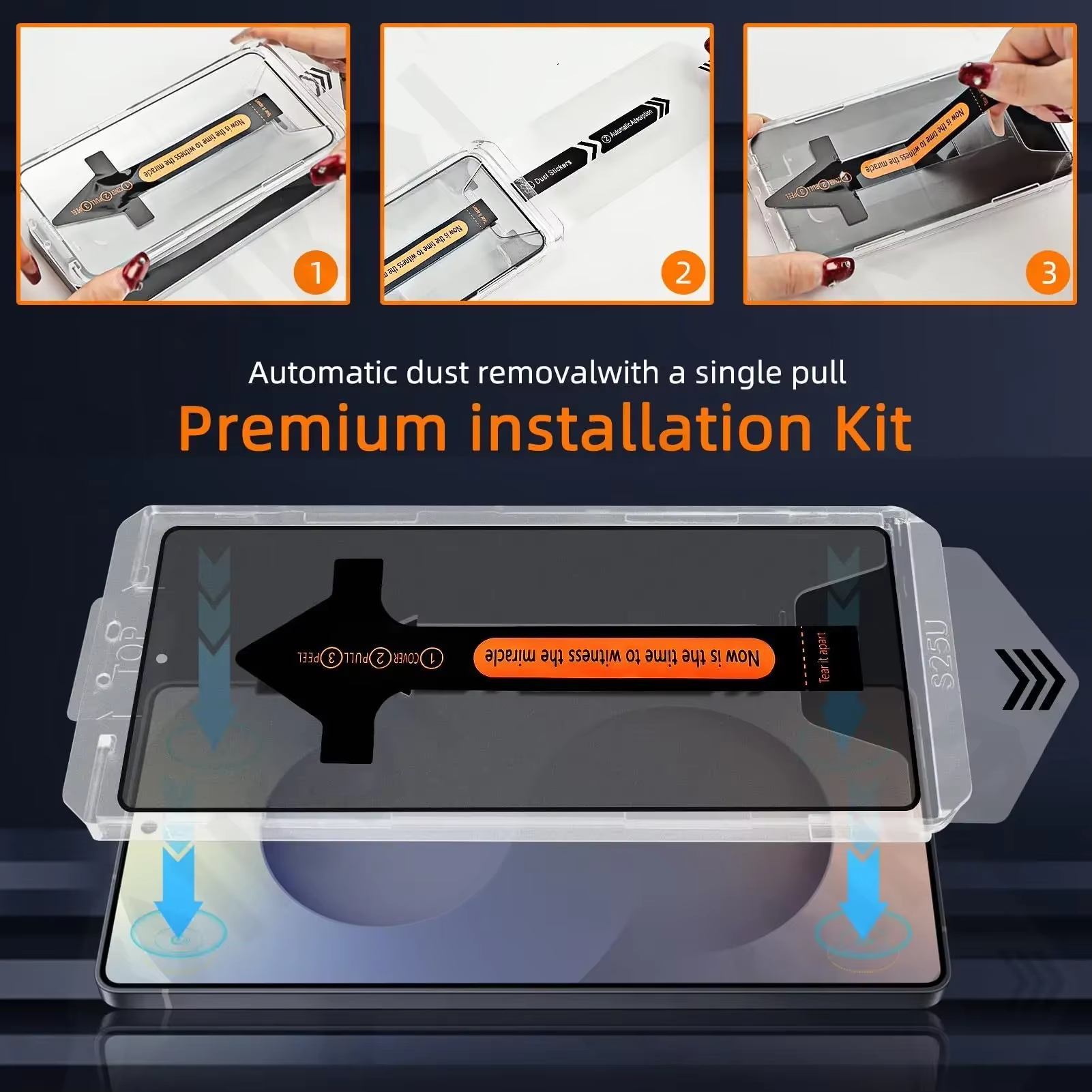 5pcs Privacy Protective Screen - Screen Alignment Tool 评论和价格