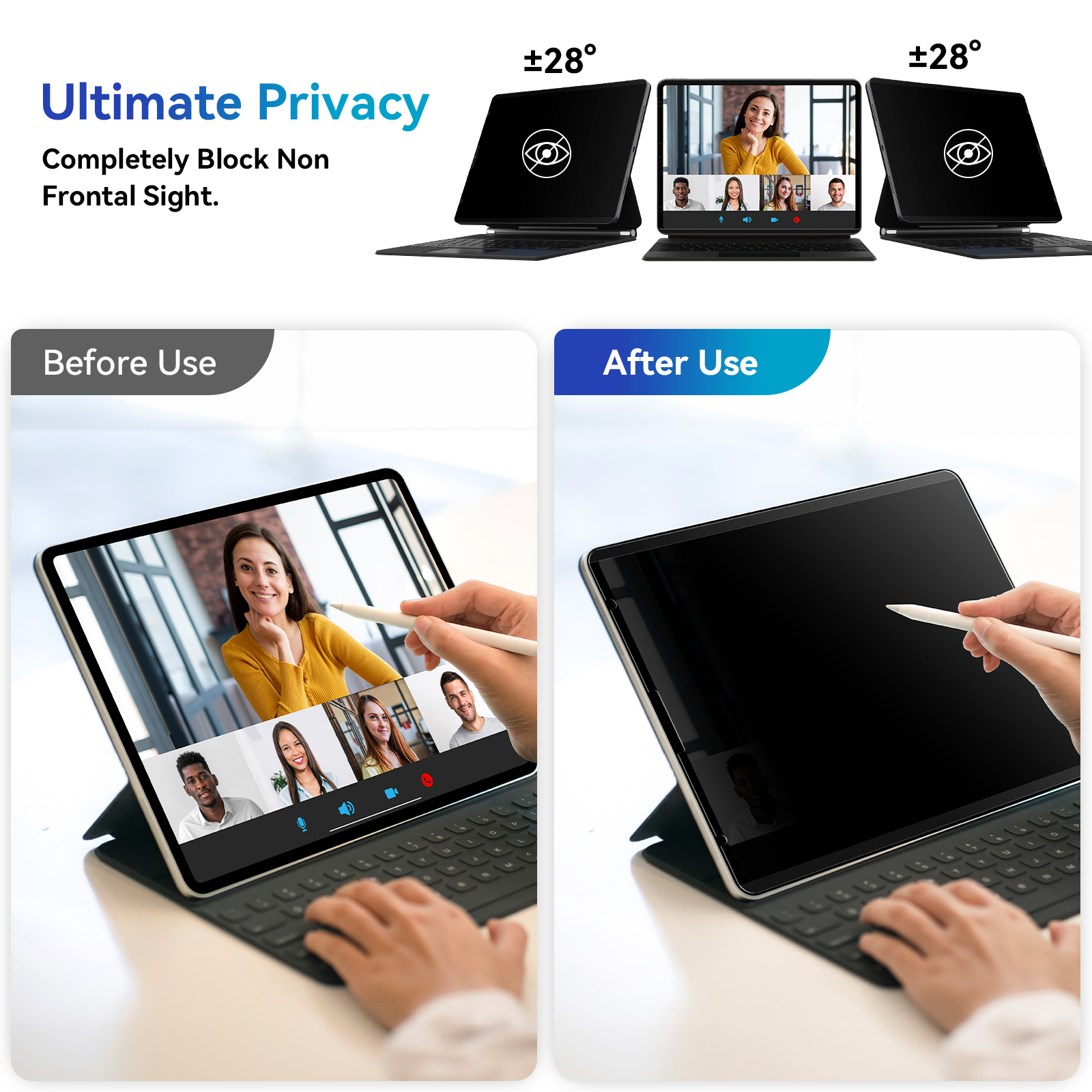 Protescreen 1PC Magnetic Priva - Privacy Filter 2Pack 评论和价格