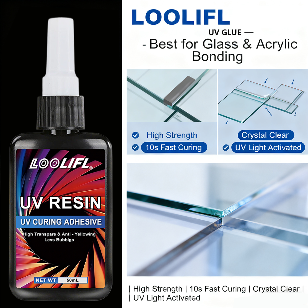 LOOLIFL UV Resin Kit With Mini - Liquid Uv Glue Kit 评论和价格