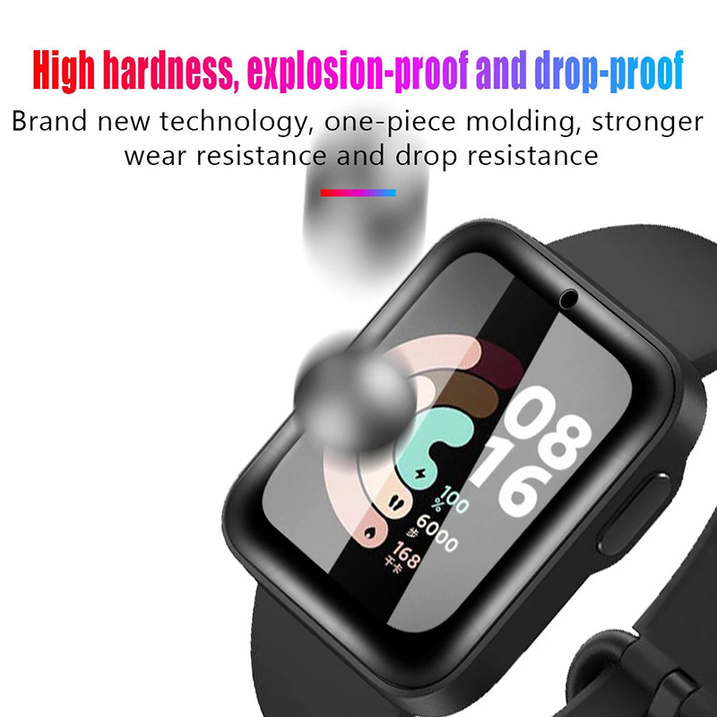 2 Pcs Tempered Glass for Redmi - Smartwatch Screen Film 评论和价格