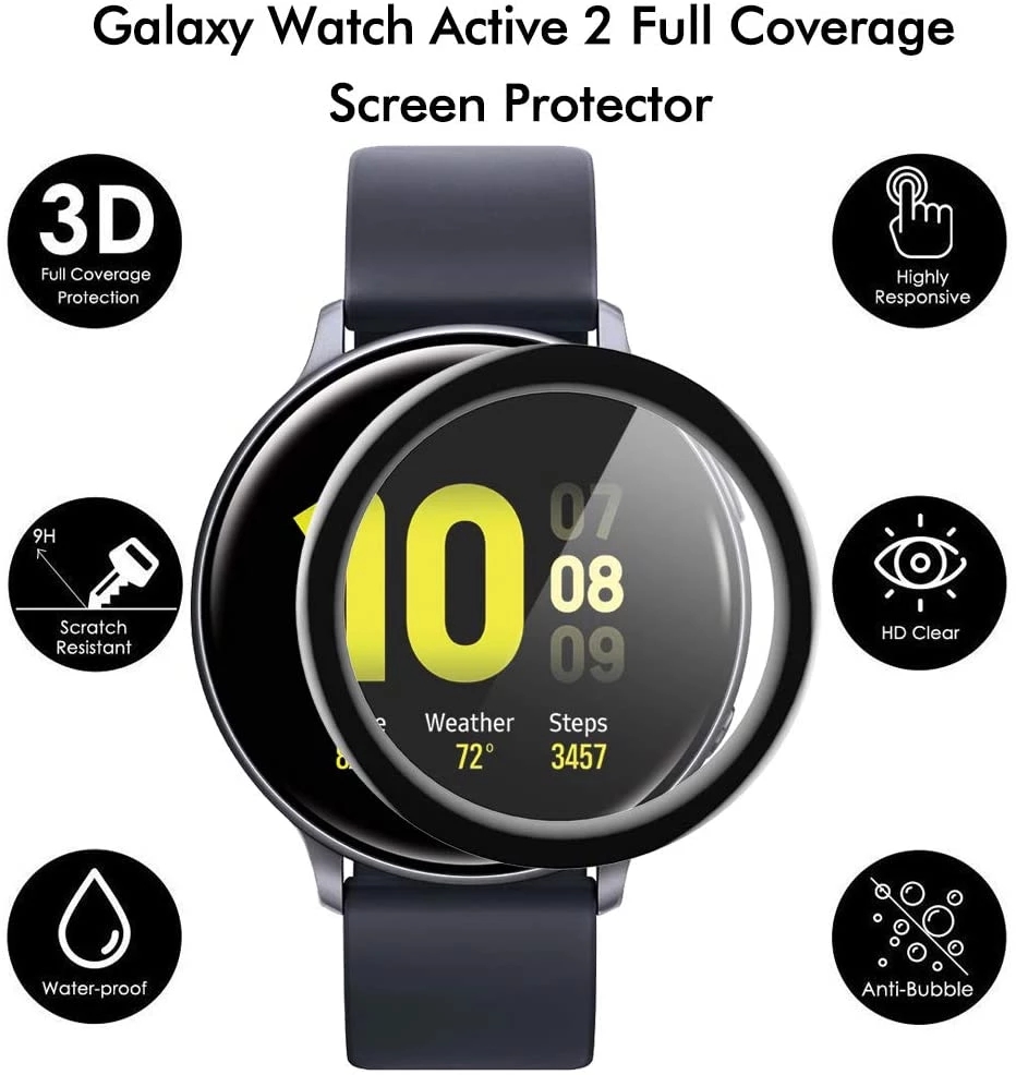 20D Screen Protectors Film Sof - Curved Edge Screen 评论和价格