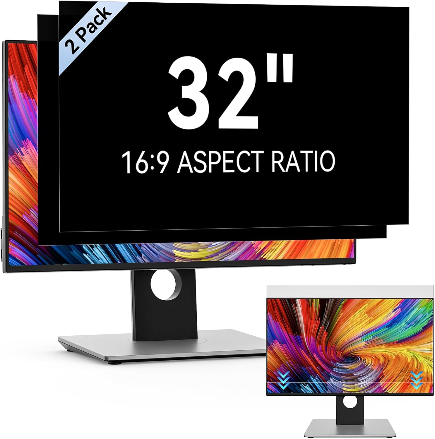 [2 Pack]32 Inch Computer Priva - Privacy Filter 2Pack 评论和价格