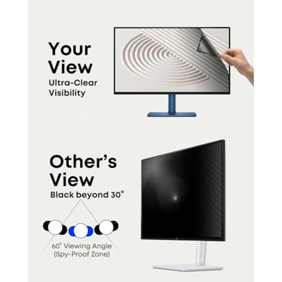2-Pack 27 Inch Computer Privac - Privacy Filter 2Pack 评论和价格
