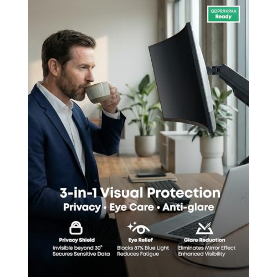 2-Pack 27 Inch Computer Privac - Privacy Filter 2Pack 评论和价格