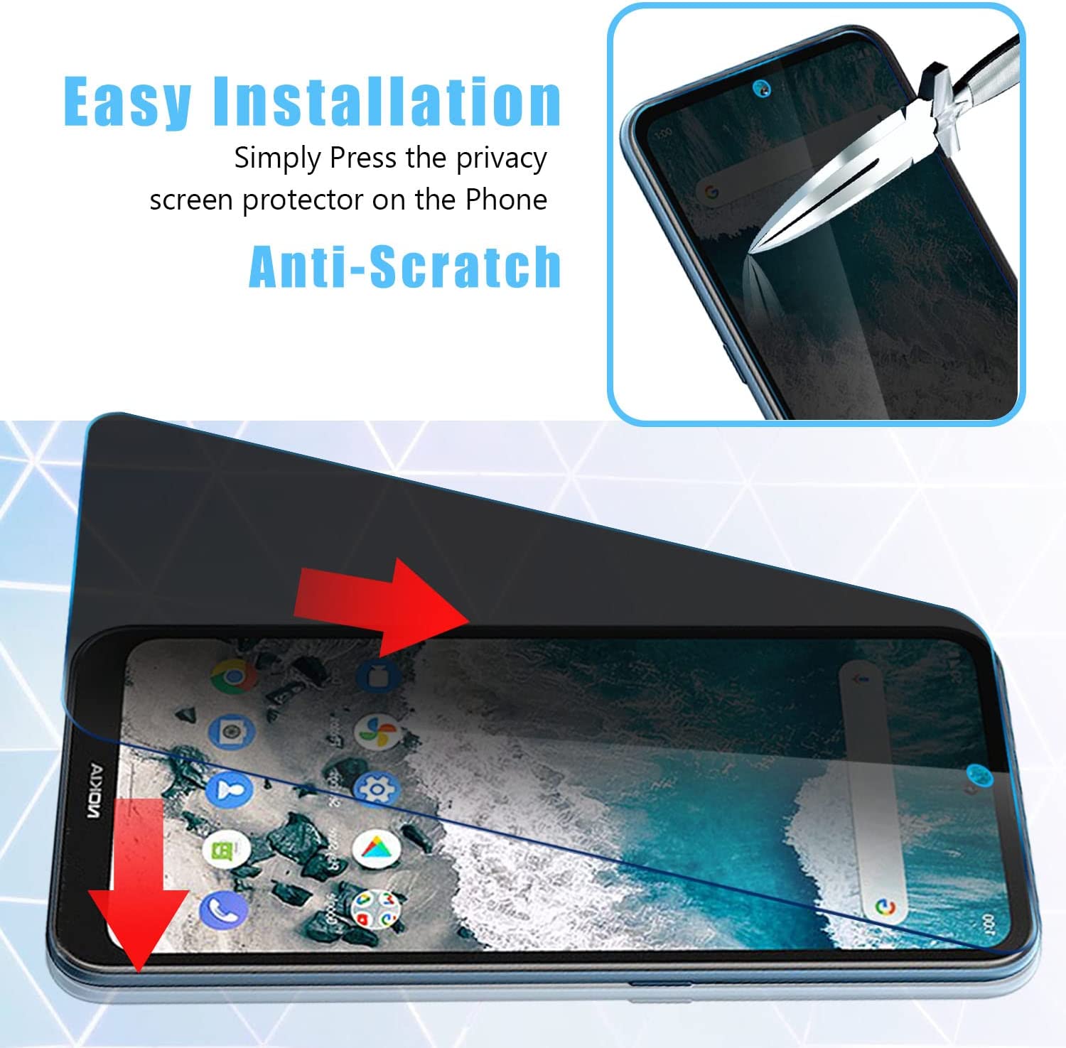 2 PACK Privacy Filter Tempered - Privacy Filter 2Pack 评论和价格