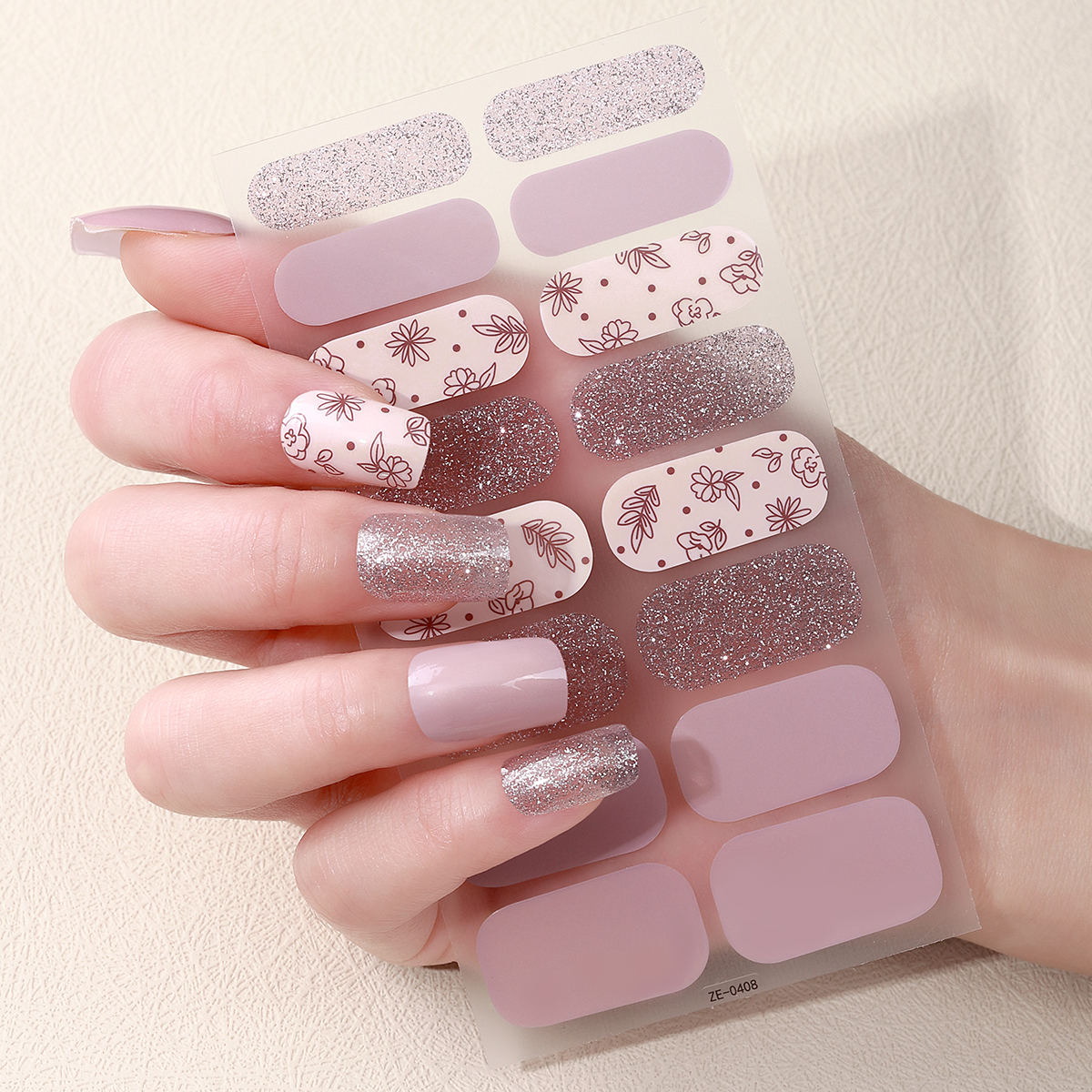 16tips DIY Baking-Free Nail St - Full Cover Adhesive 评论和价格