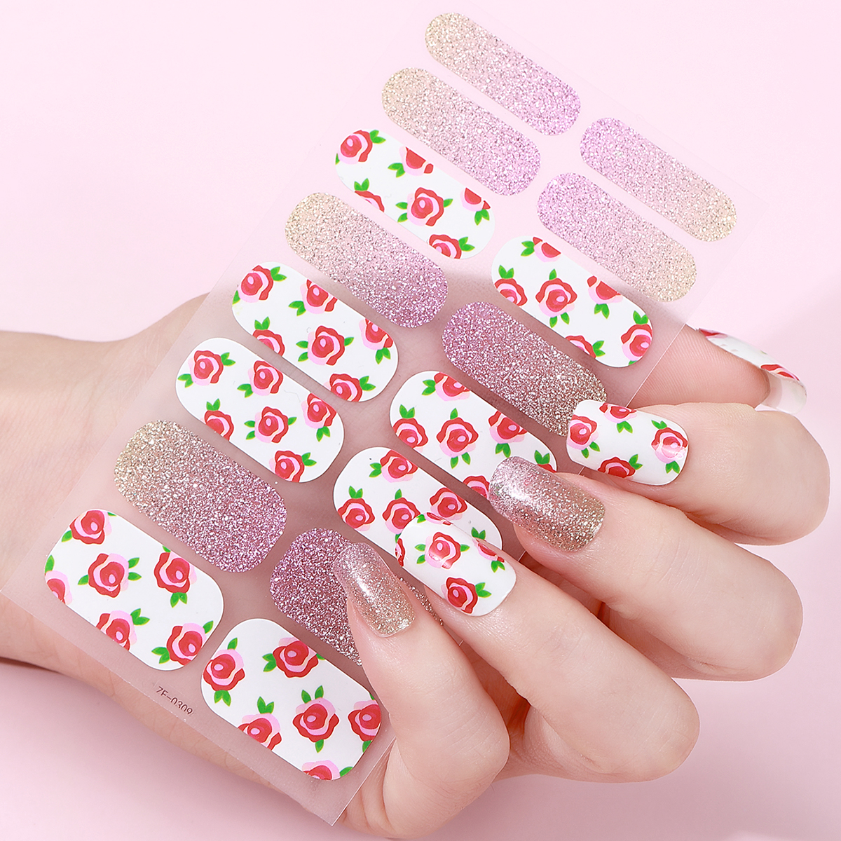 16tips DIY Baking-Free Nail St - Full Cover Adhesive 评论和价格