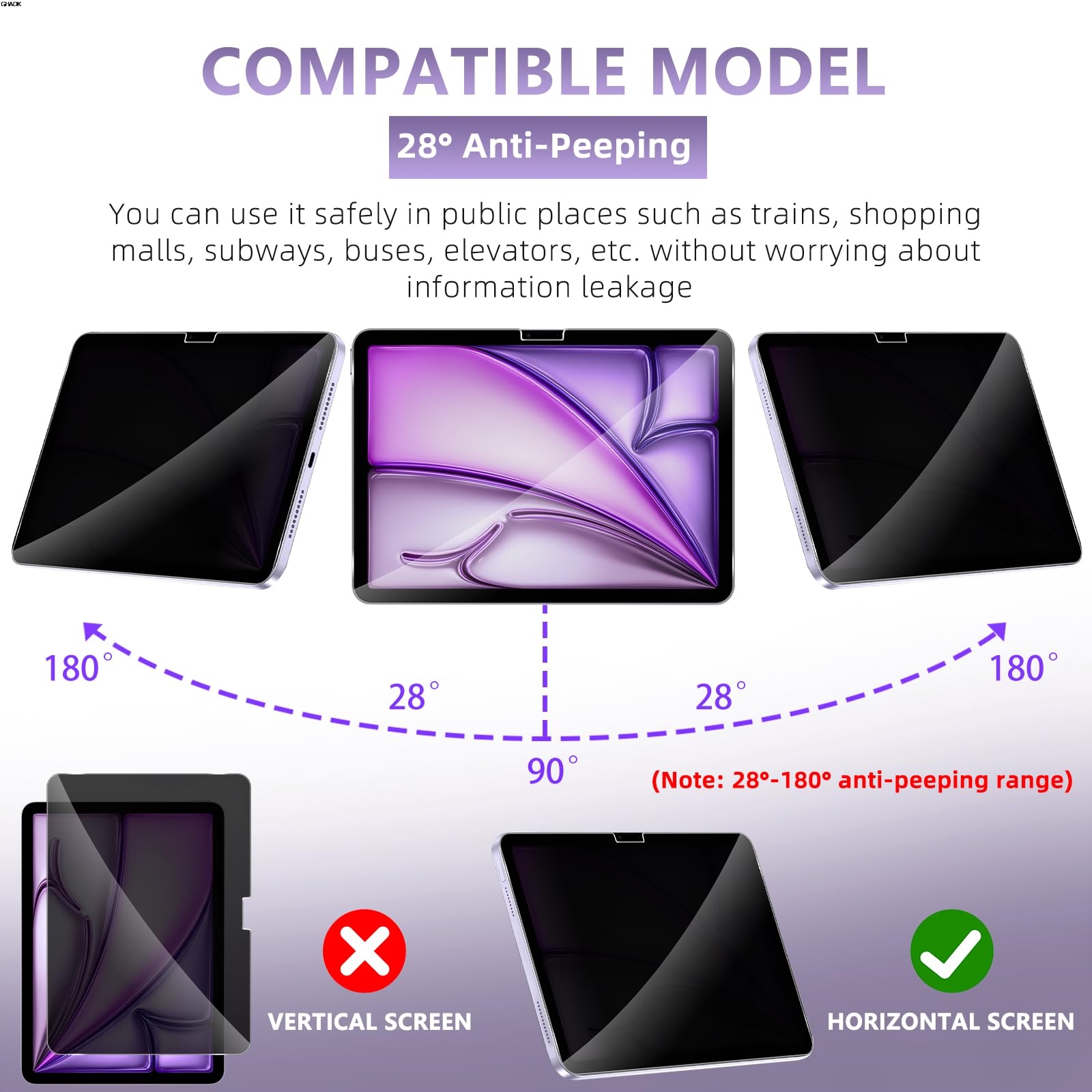 2 Way Privacy Anti-Spy Screen  - Matte Anti Glare Screen 评论和价格