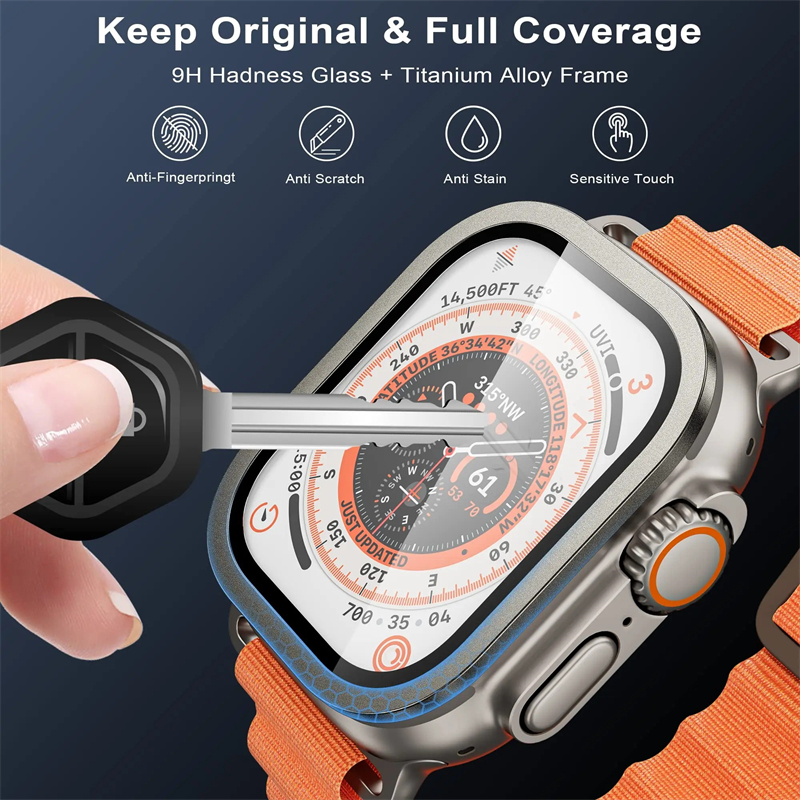 Tempered Glass for Apple Watch - Privacy Screen Protector 评论和价格