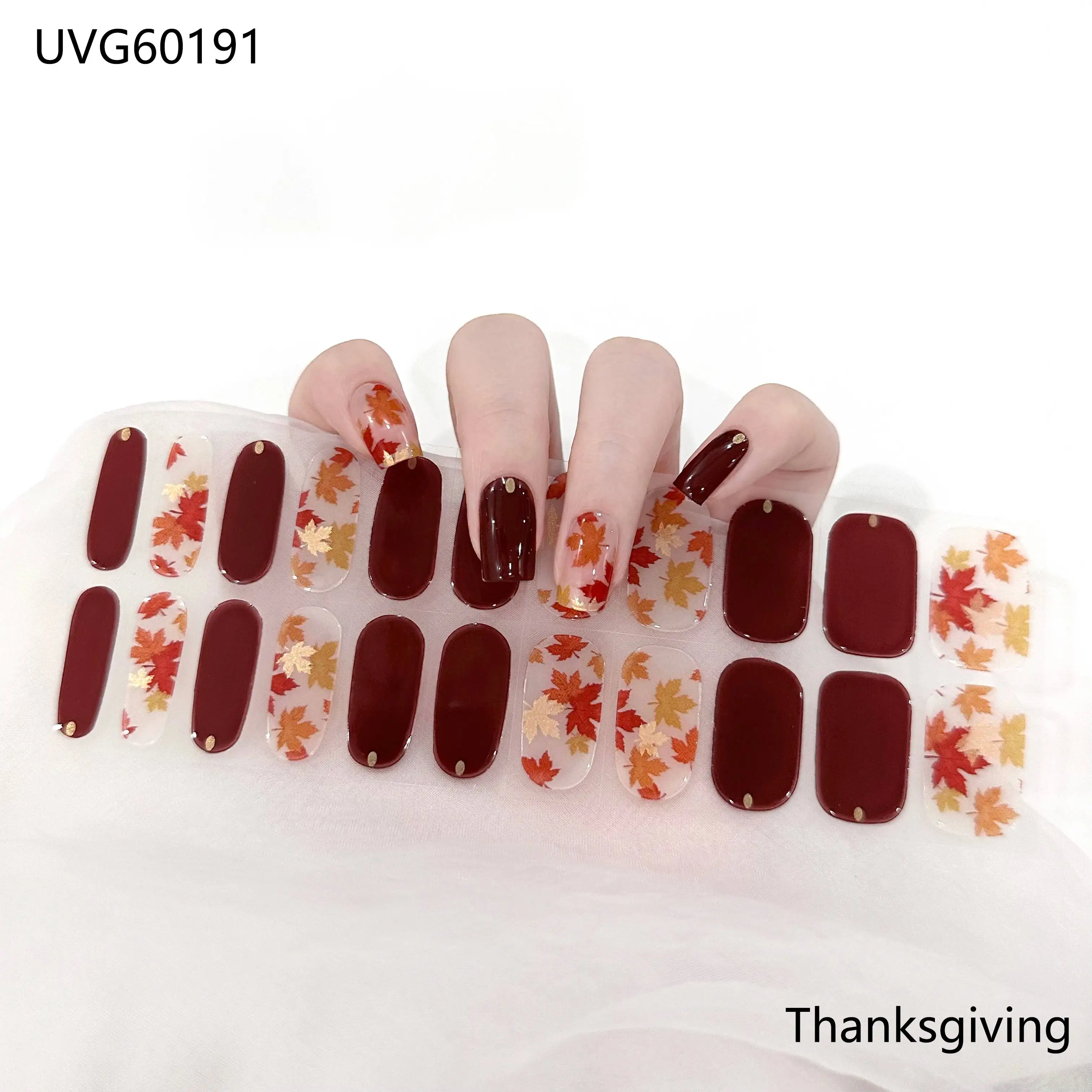 22Tips Semi-Cured Gel Nail Pat - Full Cover Adhesive 评论和价格