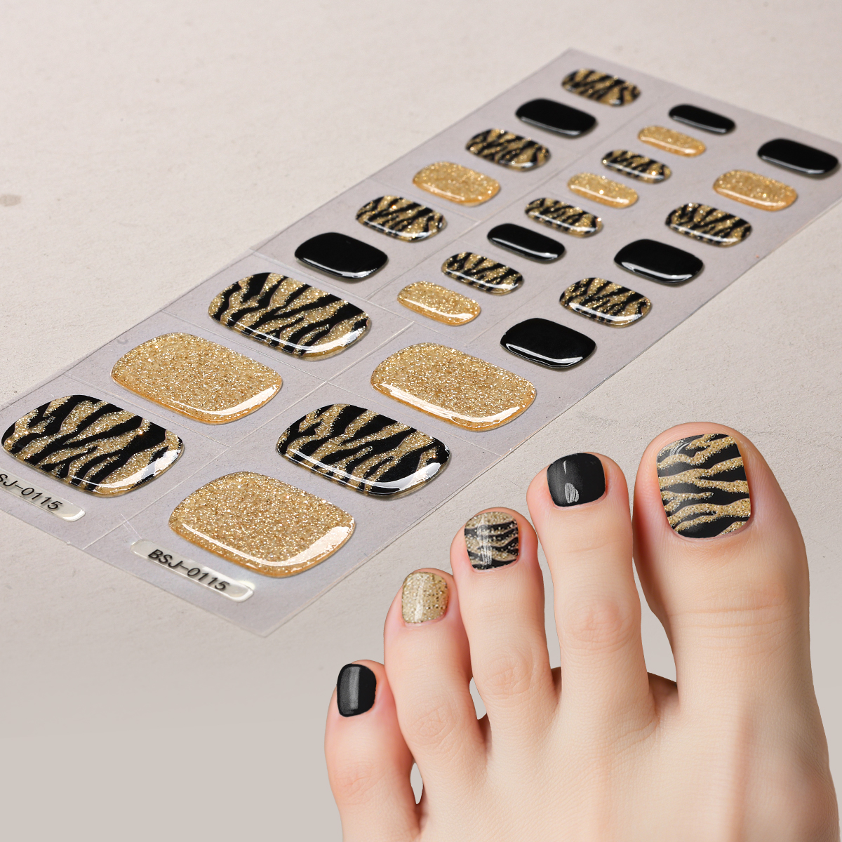 26Tips Leopard Semi Cured Gel  - Full Cover Adhesive 评论和价格