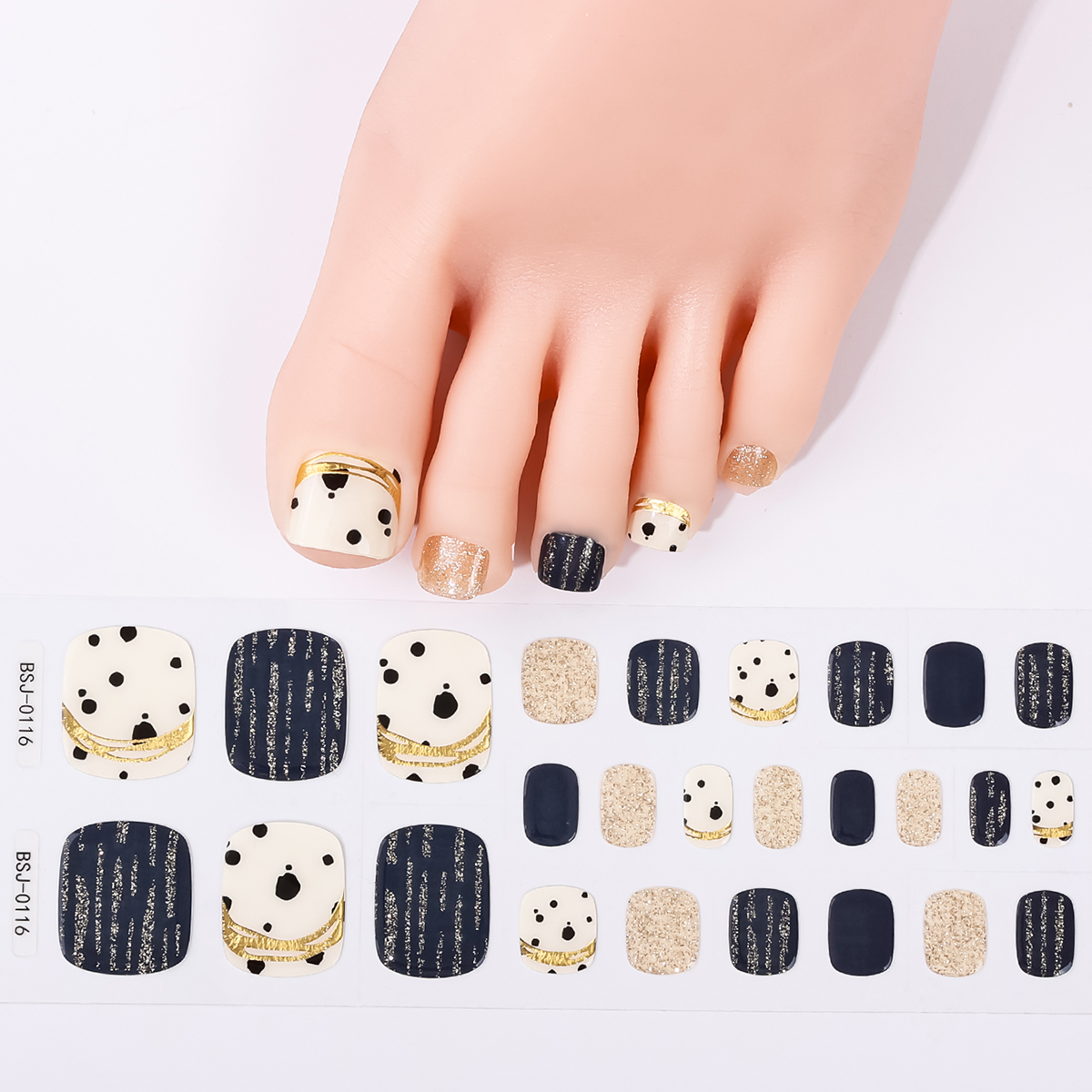 26Tips Leopard Semi Cured Gel  - Full Cover Adhesive 评论和价格