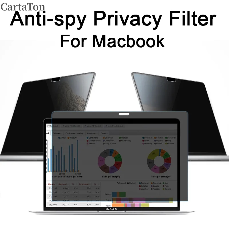 Anti-peeping Screen Protector  - Matte Anti Glare Screen 评论和价格