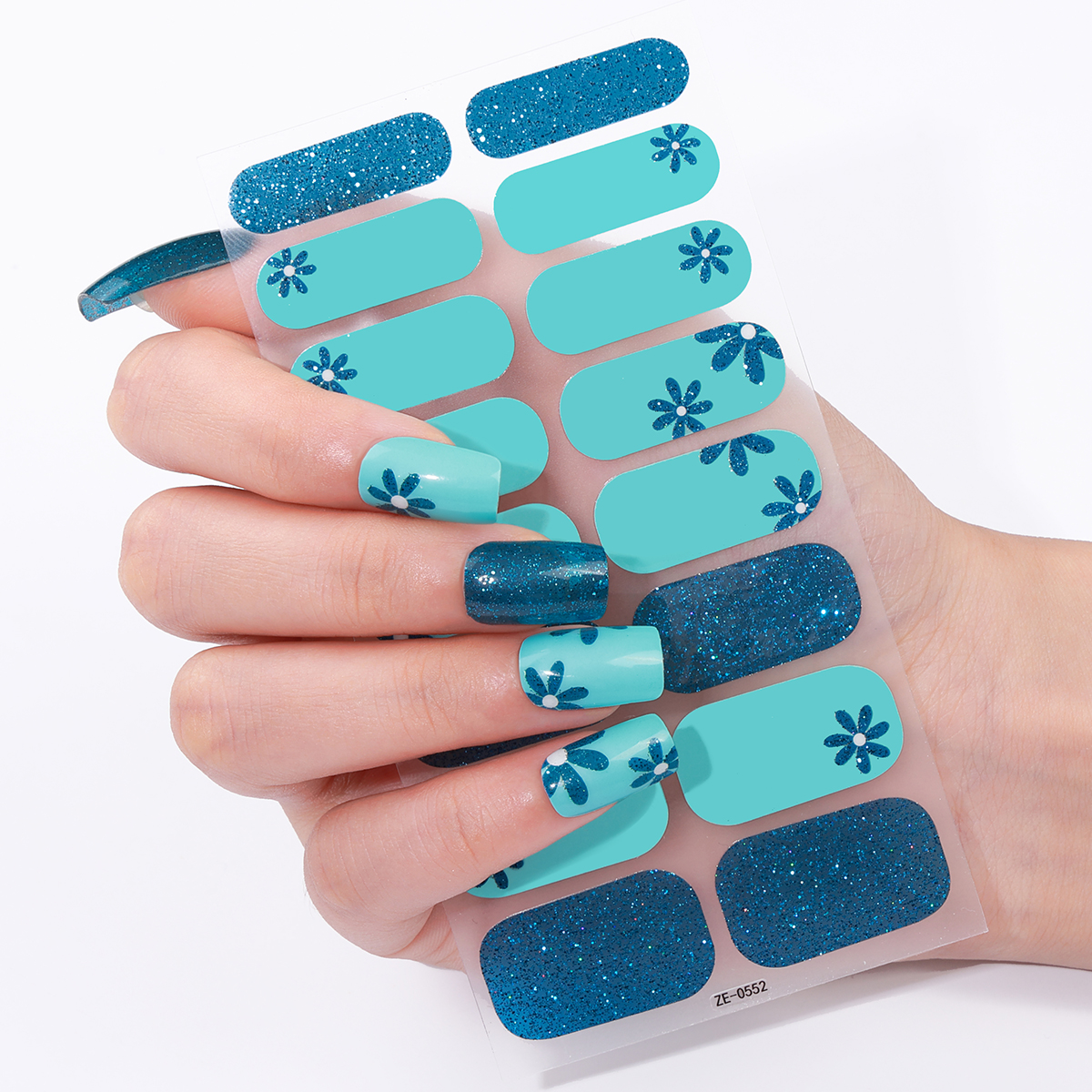 16Tips Full Cover Nail Sticker - Full Cover Adhesive 评论和价格