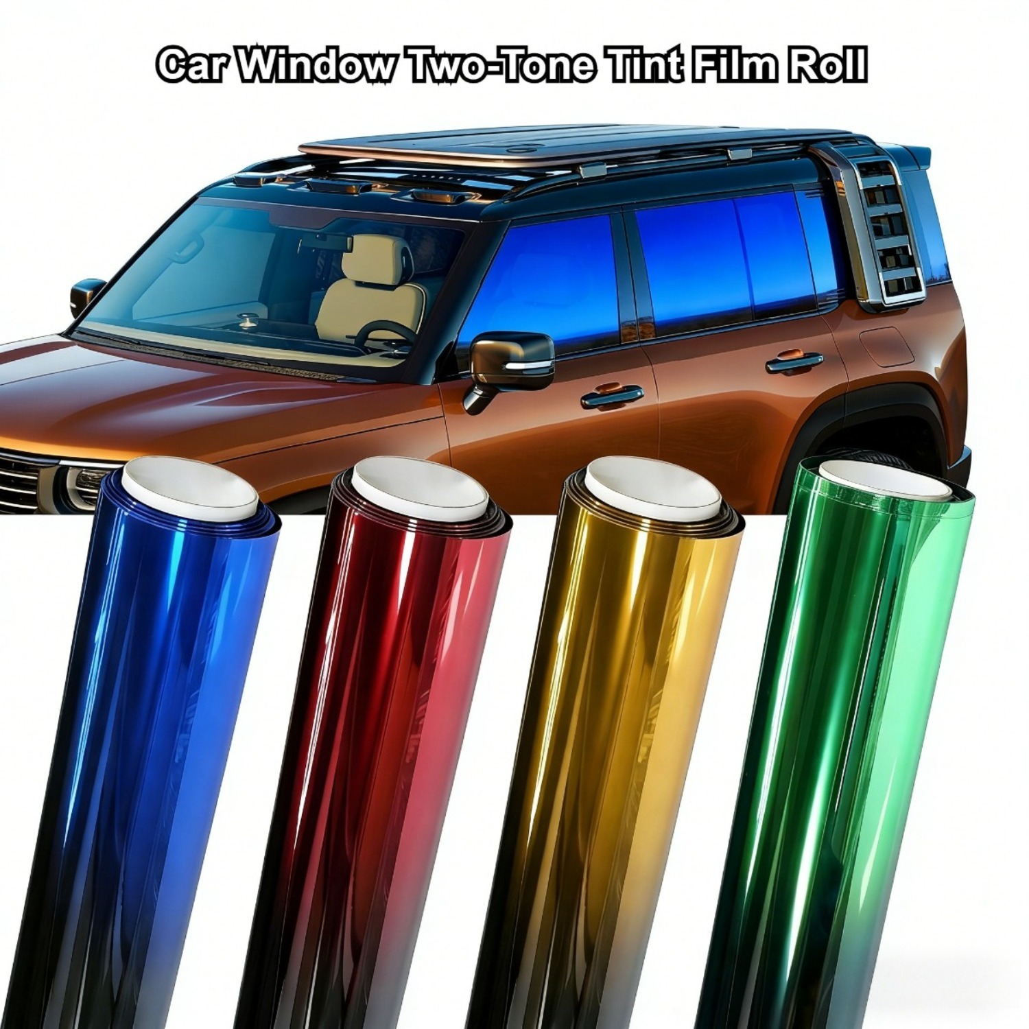 50x300cm Car Window Two-Tone T - Privacy Screen Protector 评论和价格