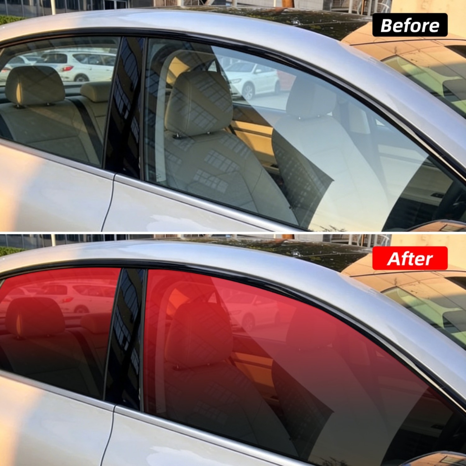 50x300cm Car Window Two-Tone T - Privacy Screen Protector 评论和价格