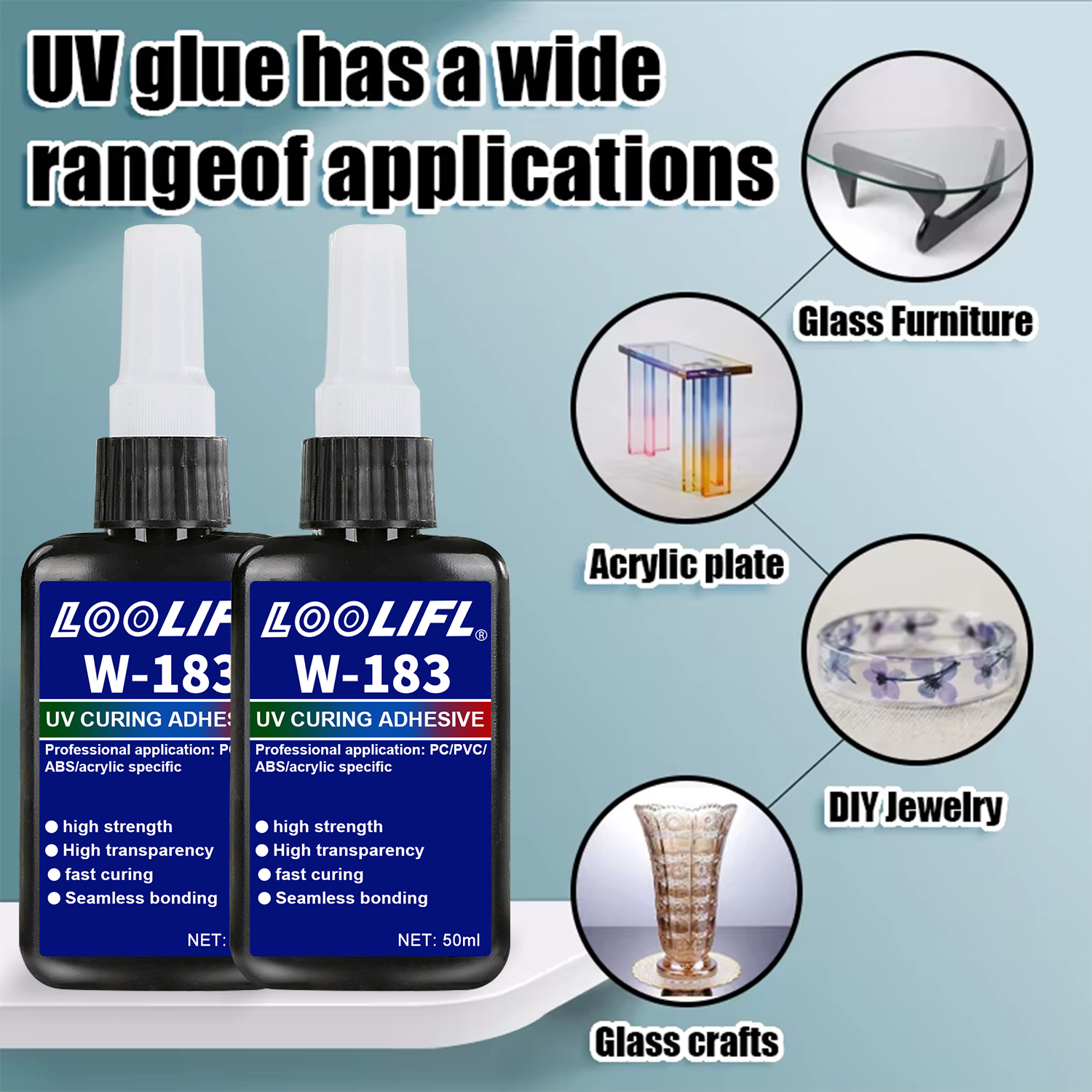 Hot Sell UV Hard Resin Adhesiv - Liquid Uv Glue Kit 评论和价格