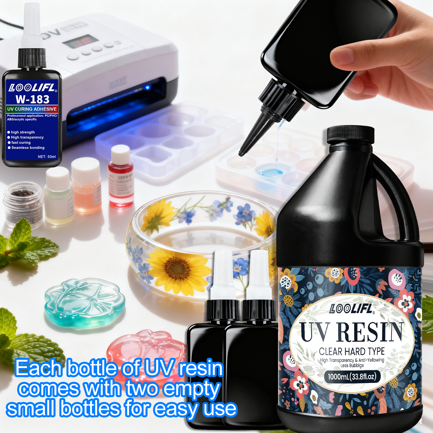 Hot Sell UV Hard Resin Adhesiv - Liquid Uv Glue Kit 评论和价格