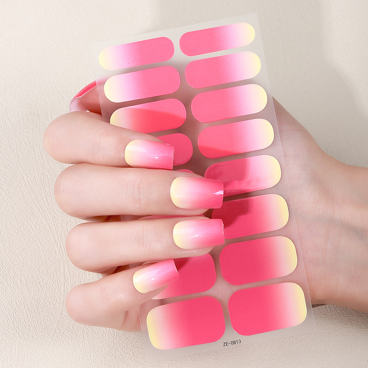 16Tips Full Cover Gradient Nai - Full Cover Adhesive 评论和价格