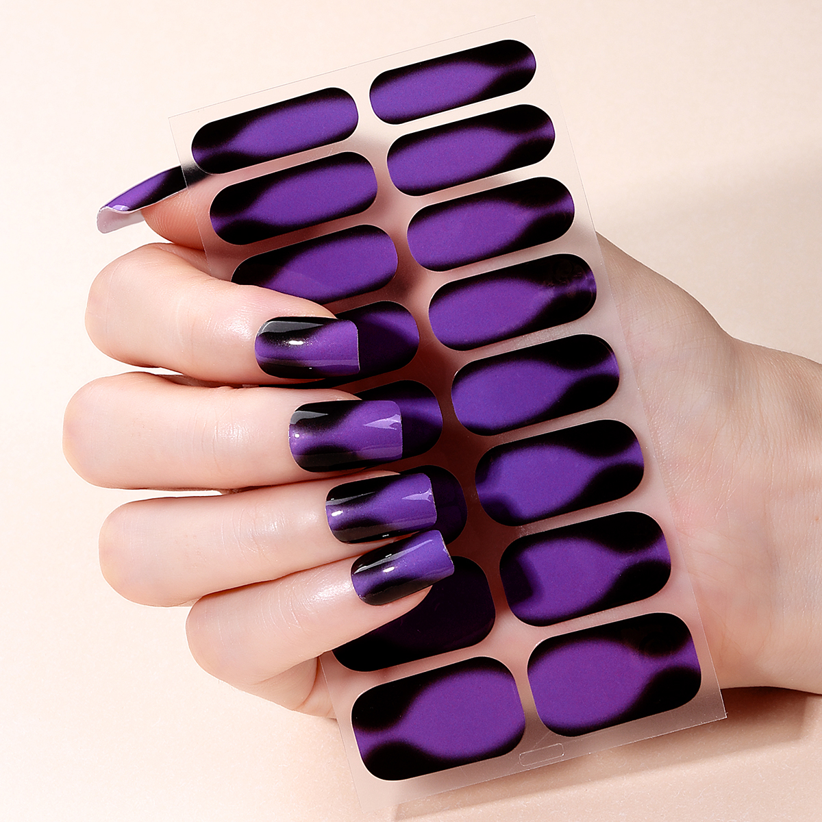 16Tips Full Cover Gradient Nai - Full Cover Adhesive 评论和价格