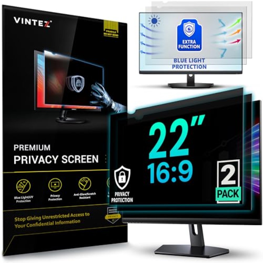 2 Pack 22 Inch 16:9 Privacy Sc - Privacy Filter 2Pack 评论和价格