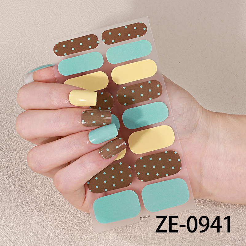 16Tips Full Cover Nail Sticker - Full Cover Adhesive 评论和价格
