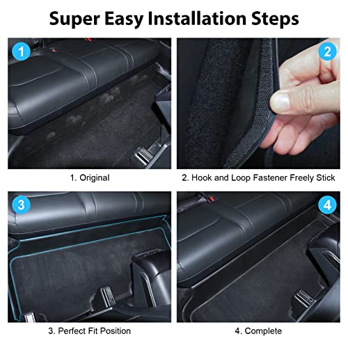 Rear Seat Underside Kick Prote - Full Cover Adhesive 评论和价格