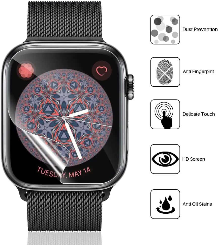 Screen Protector for Apple Wat - Smartwatch Screen Film 评论和价格