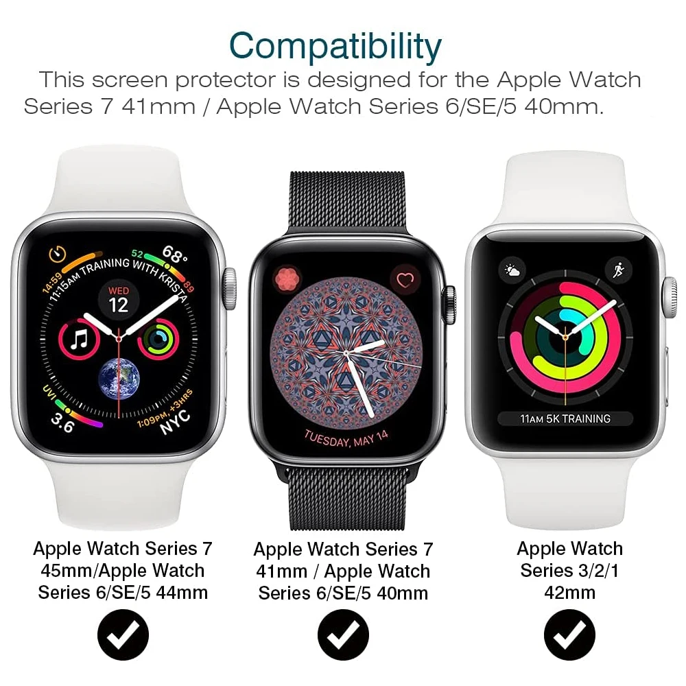 Screen Protector for Apple Wat - Smartwatch Screen Film 评论和价格