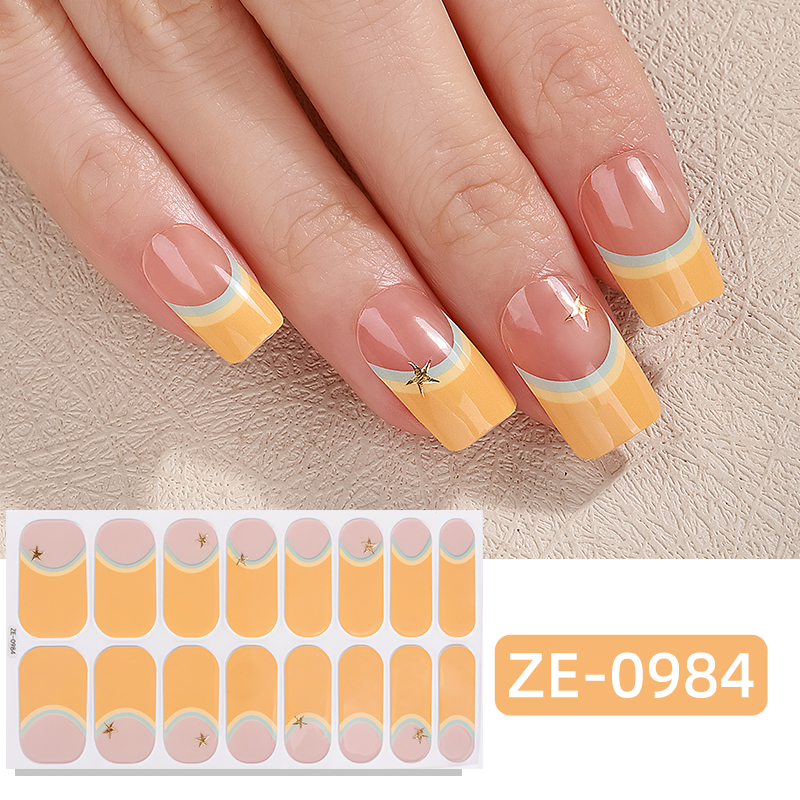 16Tips Gradient Marble Full Co - Full Cover Adhesive 评论和价格