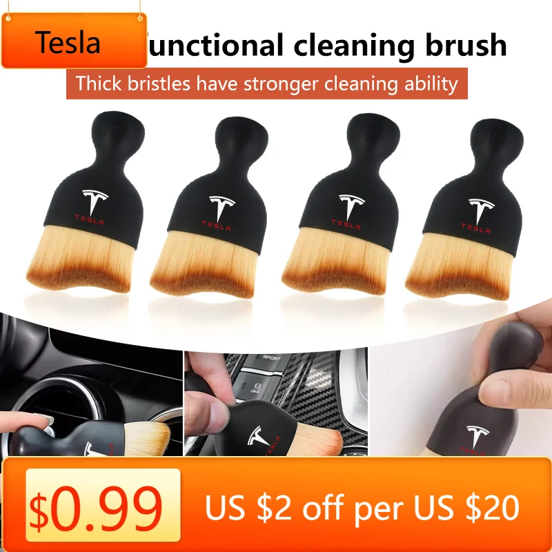 Car Sticker Tesla Car Tesla    - Dust Removal Sticker 评论和价格