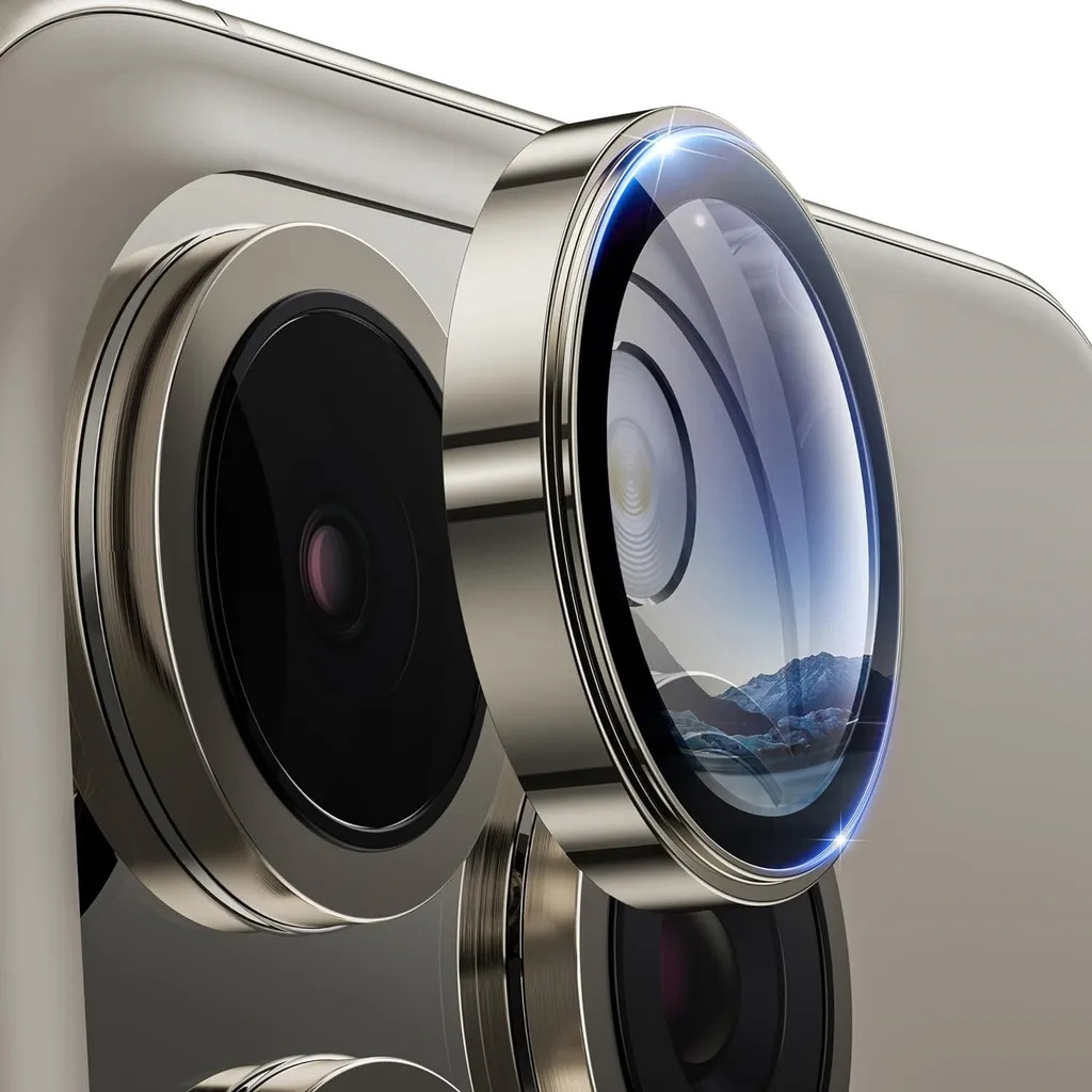 3Pcs Metal Camera Lens Protect - Tempered Glass Screen 9H 评论和价格