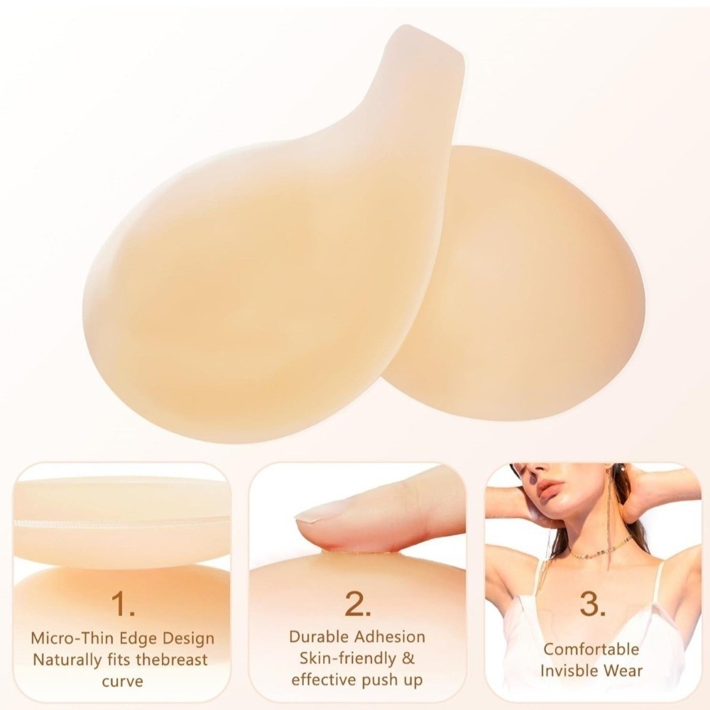 Seamless Silicone Nipple Cover - Full Cover Adhesive 评论和价格